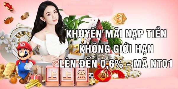 Nhà cái tung ra khuyến mãi hấp dẫn hoàn trả lên đến 0.6%